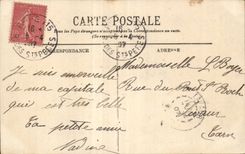 Paris CPA La rue CAstiglione