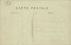 Paris CPA Gardens of Trocadero and Eiffel Tower Bridge of iena