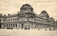 Paris CPA Palais du Louvre