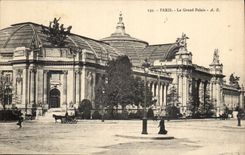Paris CPA Notre Dame the Grand Palais