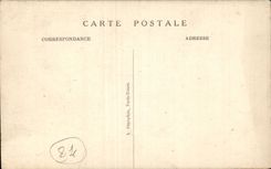 Paris CPA La Sainte Chapelle Porche de la chapelle basse