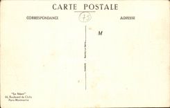 Paris CPA Montmartre Cabaret du neant