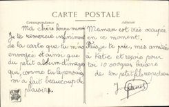 Paris CPA Au Bon marche Societe des Artistes francais Salon de 1914 J Lecomte du Nouy L'orientale
