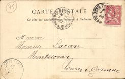 Paris CPA Train station of North