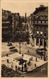 Paris CPA Street of Peace Vendome Column