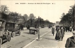 Paris CPA Avenue du Bois de Boulogne