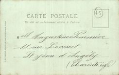 Paris CPA Train station Saint Lazare and the hotel Terminus