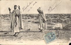 Algerien CPA das Gebet