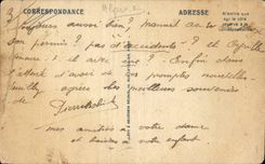 Szenen Algerien-CPA und Standardkamelfahrer (Kamelkamel)