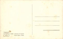 Szenen Algerien-CPA und Standardstrasse in der Oase