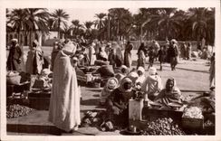 Szenen Algerien-CPA und arabischer Standardmarkt