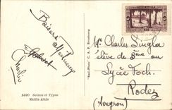 Szenen Algerien-CPA und arabischer Standardmarkt