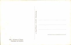 Szenen Algerien-CPA und Standardschlangecharmeur (Schlange)