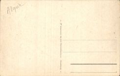 Szenen Algerien-CPA und Standardlager der Nomaden in der Wuste