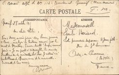 Szenen und Standards Algerien-CPA eine arabische Beerdigung