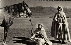 Szenen und Art Arten Algerien-CPA von Arabisch