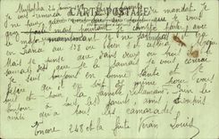 Szenen Algerien-CPA und Standardfrauen-Beduinen vor ihrem gourbi