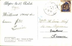 Szenen Algerien-CPA und maurische Arten und sein/Kind