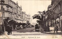 Algeria Oran CPA Boulevard of the college
