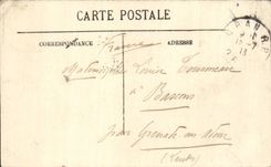 Algeria Oran CPA the door of Spain