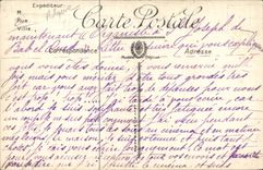 Szenen und Standards Douar (Eselsesel) Algerien-CPA