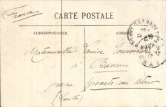 Szenen Algerien-CPA und Standardsanddunen in der Wuste (cahmeaux Kamel)