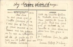 Szenen und Standards Algerien-CPA die uberfahrt der Furt (Kamelkamele)