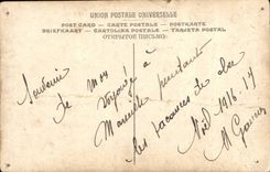 Algeria CPA Scenes and standard Arab Woman in her interior