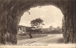 Algerien Constantine CPA ein Tunnel der Prachtstrasse des Abgrundes