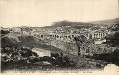Ansicht die Algerien-Constantine CPA vertreten von der Strasse von Setif