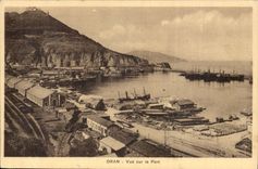 Algeria Oran CPA Seen on the port