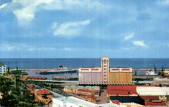 Algeria Oran CPA Seen on the port