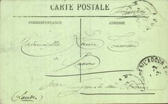 Algeria Oran CPA the minaret of an old Mosque