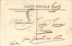 Algeria Oran CPA the theater and the place of weapons