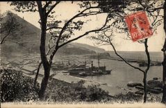 Algeria Oran CPA Seen on Santa CRuz taken of the walk of Letang