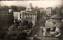 Algeria Oran CPA House of the Colonist and the boulevard of the 2nd zouaves