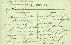 Algeria CPA throats of Chaabet el Akra the cliff road