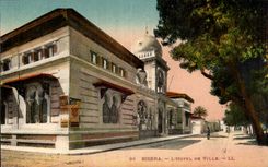 Constantine - Algerien - Algerien - Afrika - Afrika - Biskra - das Rathaus - CPA