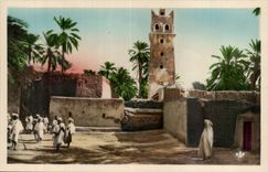 Constantine-- Biskra alter Mann - Moschee von Sidi Mousso - CPA