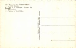 Constantine - Algerien - Afrika - Andenken von Constantine - CPA