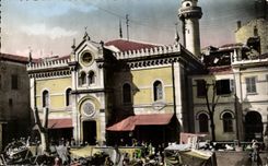 Algerien - Afrika - Constantine - Sklavenhandler setzen - Moschee-EL Ketania - CPA