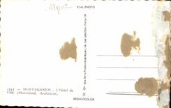 Algeria - Africa - Mostaganem - the Town hall - CPA