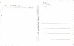 Algeria - Africa - Orleansville - Overall picture the top of the Hospital - CPA