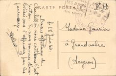 Algeria CPA Cherchell Dependances of the Roman theater Entrance of the orchestra