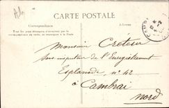 Interior Algeria CPA orleansville of the mosque