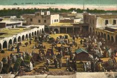 Algeria CPA Gabes Market of Djara