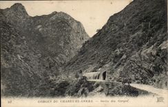 Algeria CPA Falls of the Country cottage El Ahkra Left the throats