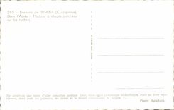 Algeria CPA Environs of Biskra In the aures Maisons has stages perchees on the rocks (Constantine)