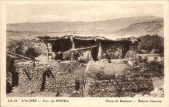 Algeria CPA Aures Surroundings of Biskra Oasis of Baniane Chaoula House
