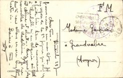 Algeria CPA Cherchell strong Turkish and the port